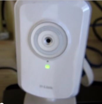 security camera and set it up for remote viewing.