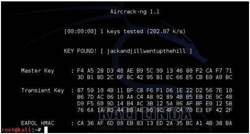 wifiway dictionary attack