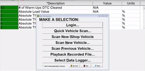 obd ii laptop interface