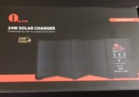 Review 1byone 24W Foldable Solar Charger