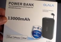 Review OLALA 13000mAh Portable Battery Power Bank for iPhone or Android