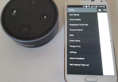 pairing echo spot with bluetooth speaker