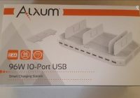 Review Alxum 96W 10-Port Power Port USB Charging Station