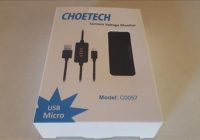 Review CHOETECH Micro USB Cable with Current Voltage Monitor