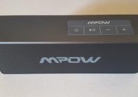 Review Mpow Portable 20W Bluetooth Speaker with 10W Drivers and Enhanced Bass