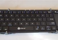 Review iClever Portable Tri-folding Bluetooth Keyboard with Touchpad