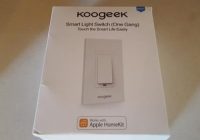 Review Koogeek Smart WiFi Light Switch 2.4Ghz No Hub Required Single Pole