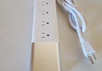 Review MAKETECH 4-Outlet Power Strip with 4 USB Smart Charging Ports