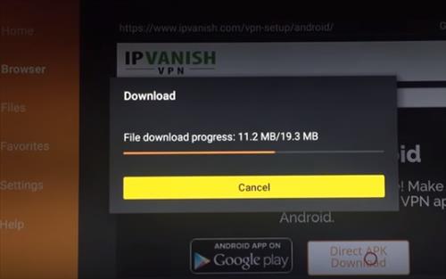 How To Install a VPN on the Amazon Fire TV Stick Step 16
