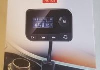 Review HK106 Bluetooth FM Transmitter with 2.0 inch Screen and USB Port
