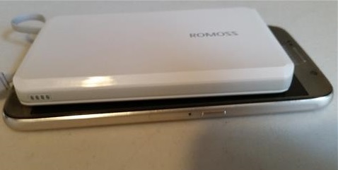 Review ROMOSS QS05 5000mAh Portable Travel Power Bank Size