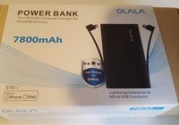 Review OLALA S70-i 7800mAh Ultra-Compact Portable Smartphone Power Bank Charger