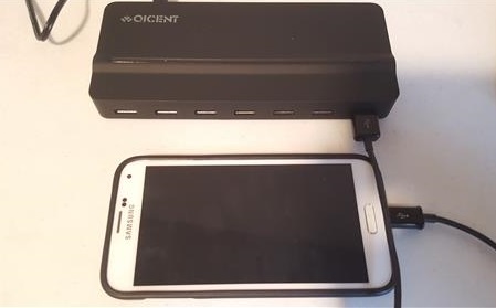 Review QICENT 7 Port USB 3.0 HUB for Window 10 PC and Mac Charging