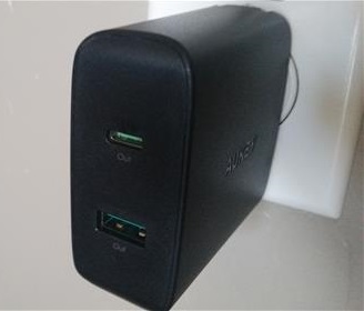 Review Aukey USB-C Wall Charger Tupe C Port