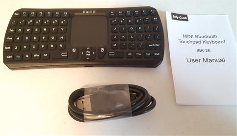 Review Mini Bluetooth Keyboard with Touchpad Remote Control for Android and Windows ALL