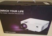 Review DBPOWER T20 LCD Mini Projector 1080P HD Home Theater