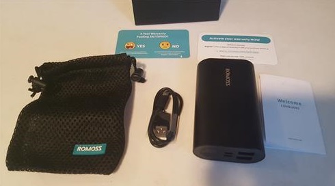 Review ROMOSS 10000mAh Portable Power Bank Type-C & Micro-USB ALL