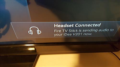 Review V201 Active Noise Cancelling Bluetooth Headphones Fire Stick Pair
