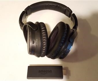 Review V201 Active Noise Cancelling Bluetooth Headphones Fire Stick