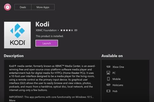 How To Install Kodi To the Xbox One Step 6