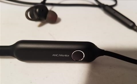 Review Linner NC50 Active Noise Cancelling ANC Button