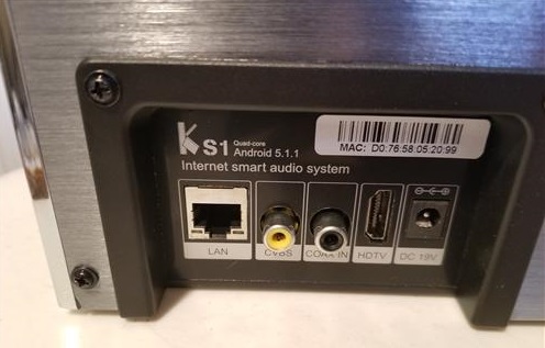 Review Mecool KS1 Smart Soundbar Android TV Box Combo
