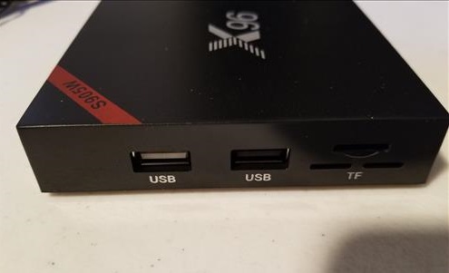 Review X96 Android TV Box Amlogic S905W 2GB RAM Side