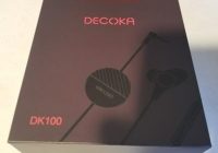 Review Decoka DK100 Active Noise Canceling Earphones