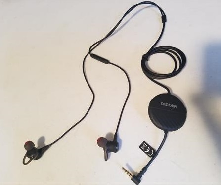 Review Decoka DK100 Active Noise Canceling Earphones Usnit