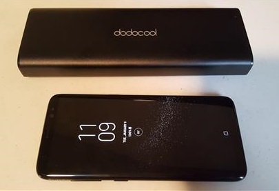 Review DodoCool 20100mAh 45W PD Type-C Portable Charging Bank Size