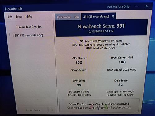 Review ACEPC T9 Mini PC Intel Z8350 Windows 10 Benchmark
