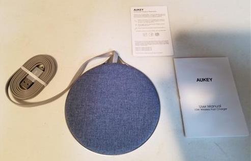 Review AUKEY 10W Wireless Fast Charging Pad ALL