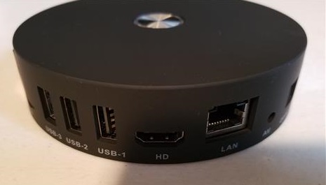 Review R10 R-TV BOX RK3328 4GB RAM 4K Android Back