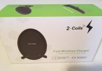Review ABOX Qi Fast Wireless Charging Pad Stand with Cooling Fan