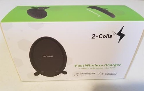 Review ABOX Qi Fast Wireless Charging Pad Stand with Cooling Fan