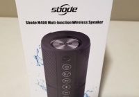 Review Sbode M400 Portable Waterproof Bluetooth Speaker