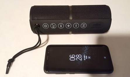 Review Sbode M400 Portable Waterproof Bluetooth Speaker Size