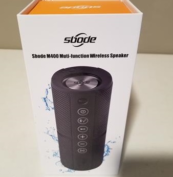 Review Sbode M400 Portable Waterproof Bluetooth Speaker