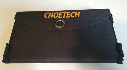 Review CHOETECH 19W Solar Panel Charger Case