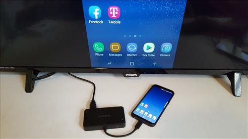 Using Type-C Hub with Android Smartphone to add HDMI 2