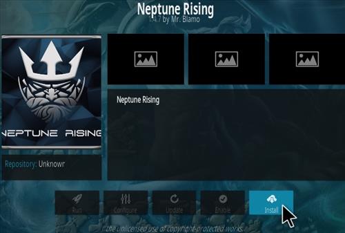 neptune rising failed to install a dependency