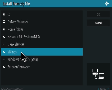 Cómo instalar el complemento BLURAY PLAY Kodi Paso 11