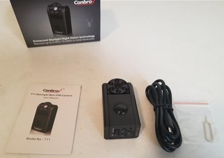 Conbrov 720P Hidden Mini Spy Camera