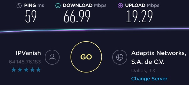 Cómo configurar IPVanish en una prueba de velocidad del servidor enrutador