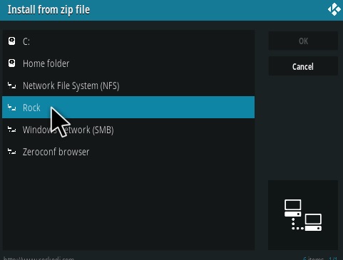 Cómo instalar el complemento AllSportz Recaps Kodi desde Strike Update Paso 11