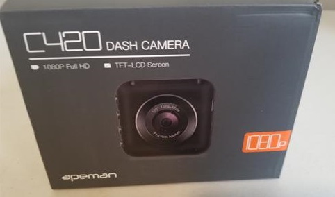 APEMAN C420 Dash Camera 1080P Full HD 30 Fps