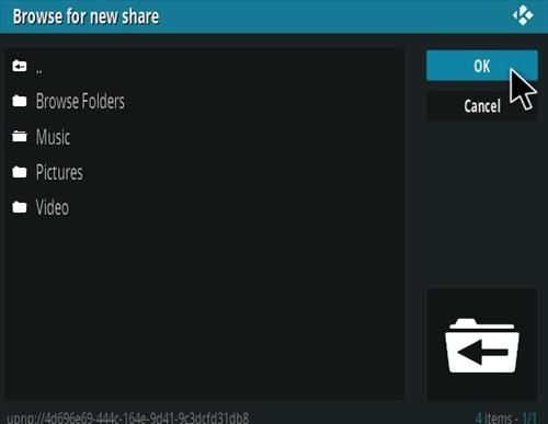 Use Kodi to Stream a Video Library from a Router and External Drive Step 7