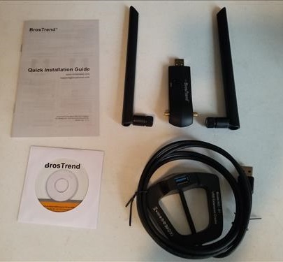Review BrosTrend AC3 AC1200 Wireless USB Adapter Dual Band ALL