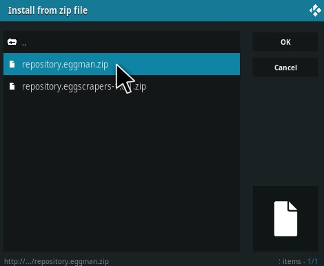 Steps To Install Overeasy Kodi Addon Step 12
