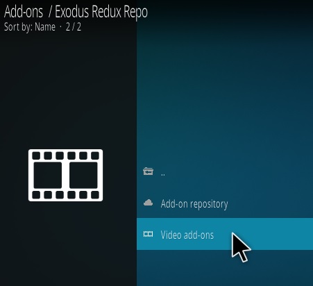 kodi with exodus redux